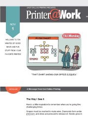 Printer@Work: Creative Ways to Highlight Your Products and Services!