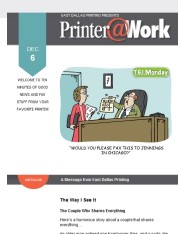 Printer@Work: Incentivize Prospects and Clients to Visit You!